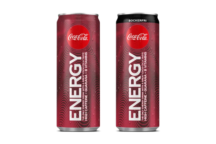 Coca-Cola Energy lanseras i Sverige